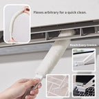 HVAC Duct Cleaning Kit & Mini Split Cleaning Bag - 10 Pcs Air Duct Tool Set for Minisplit, Home Sink & Appliance Grout Cleaning