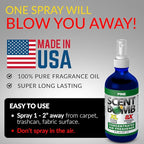 Scent Bomb Pine Air Freshener Spray, Long-Lasting Odor Eliminator for Home, Office & Car