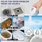 Sink Drain Hair Clog Remover Cleaner, Powerful Unclogging Sink Hair Cleaner, Bathroom Shower Pipeline Dredging Agent, Drain Opener for Kitchen (260g)
