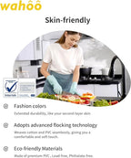 LANON wahoo Skin-Friendly Cleaning Gloves, Dishwashing Kitchen Gloves with Cotton Flocked Liner, Reusable, Non-Slip, Surf Spray, Medium