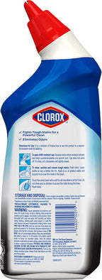 Clorox Toilet Bowl Cleaner Lime & Rust Destroyer 24 Ounces (Package May Vary) (Pack of 2)