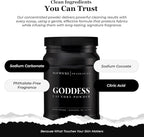Luxury Laundry Detergent Powder (Goddess) 32 Oz – Concentrated for Tough Stains and Odors, For All Washing machine types – Gentle on Fabrics