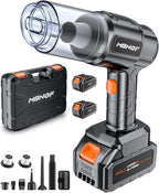 Car Vacuum Portable Cordless,35000PA High Power Suction & Blower, Cordless Handheld Vacuum Cleaner for Car, Home, Office, Pet(Stellar Black)