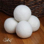 SEDLAV Wool Dryer Balls for Dryer Wool Dryer Balls - Wool Laundry Balls for Dryer, Wool Dryer Balls Laundry Reusable, Natural Reusable Fabric Softener & Wrinkle Reducer – Chemical Free (12)