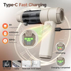 Car Vacuum, Handheld Car Vacuum Cleaner Cordless with Brushless Motor, 20000PA Suction High Power Rechargeable Vacuum Cleaner & Air Duster, 4-in-1 Portable Mini Hand Vacuum Blower with LED Display