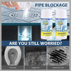 Pipe BFast Acting Foaming Unclogger for Kitchen Sink, Bathroom, Shower, and Toilet Pipeline Cleaningobo Drain Cleaner,Wild Sink And Drain Cleaner Powder, (5)