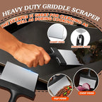 19 in 1 Griddle Cleaning Kit for Blackstone Accessories, Flat Top Grill Cleaning Kit w/Griddle Scraper, 4 Grill Stone, Griddle Brush Easy to Remove Stain - 5060