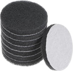 HARFINGTON 8pcs Drill Power Brush 3 inch Tile Scrubber Scouring Pads 800-1000 Grit for Bathroom Kitchen Household Cleaning