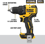 DEWALT DCK489D2 ATOMIC 20V MAX* Brushless Cordless 4-Tool Combo Kit