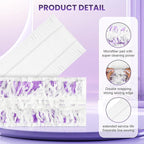 12 Pack Disposable Power Mop Refills Compatible with Swiffer Power Mop, for Swiffer Power Mop Refill, for Floor Cleaning, Unscented & Thickened Pads