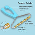 Pet Hair Remover 3-Pack,Dog Cat Hair Remover,Pet Hair Removal Tool,Fur Removal Tool,Portable Carpet Scraper,Fabric Shaver for Carpets,Clothes,Car Mats,Couch,Pet Bed,Furniture