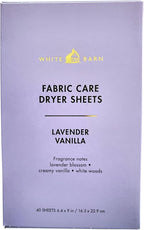 Bath & Body Works Lavender Vanilla Dryer Sheet