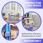LiBa Electric Bug Zapper, Indoor Insect Killer - (2) Extra Replacement Bulbs - Fly, Mosquito Killer and Repellent - Lightweight, Powerful 2800V Grid, Easy-to-Clean, with a Removable Washable Tray.