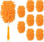 8 Pack Reusable Duster Refill Compatible with Swiffer Hand Duster, 360 Heavy Duty Duster Refills for Cleaning, Office, Ceiling Fan (Handle is Not Included)