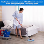 3 Pack Mop Replacement Heads for O-Ceda RinseClean Spin Mop, Microfiber Spin Mop Refills, Easy Cleaning Mop Head Replacement Refill
