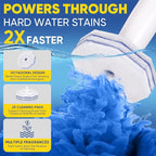 60Ct Aromative Toilet Brush Refills, Toilet Bowl Cleaner Refills, Double-Layer Cleaning Pads Added, Disposable Refill Heads for Toilet Bowl Cleaner Wands, Bulk （Patented）