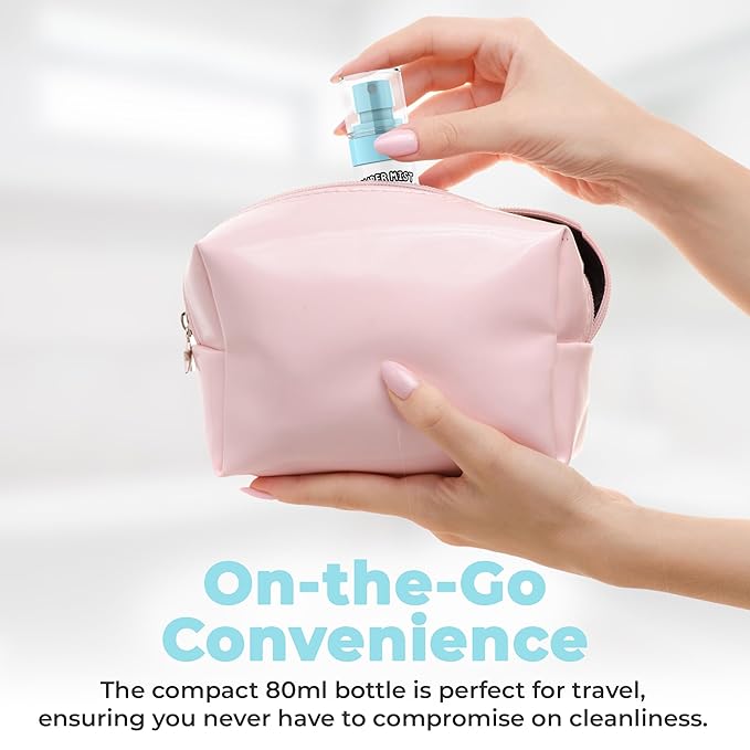 Toilet Paper Spray (2.7 fl oz/300+ Uses) – Upgrade Toilet Paper into a Gentle, Cleansing Wipe | Soothing Formula with Witch Hazel, Aloe Vera & Refreshing Peppermint Oil | Travel Friendly