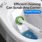 Disposable Toilet Brush,Toilet Bowl Brush and Holder Set with 24 Wand Refills, Wall Mounted Cleaning Brush for Bathroom Toilet (Toilet Brush Set,1)