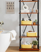 Small Woven Basket, 12 x 8 x 4.5 Inches, Storage Basket for Organizing, Cute Small Rope Shelf Closet Cube Storage Bins Baskets for Shelves, Dog Toy Gift Baskets Empty, 3 Pack Yellow
