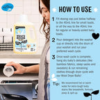 Molly's Suds Baby Liquid Laundry Detergent | Removes Formula, Poop & Spit-Up Stains | Extra Gentle for Infants, Babies, Toddlers (Fragrance Free, 100 Loads)