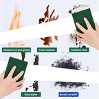 YoleShy 40 Pcs Scouring Pad, Dish Scrubber Scouring Pads,4 x 6 inch Green Reusable Household Scrub Pads for Dishes, Kitchen Scrubbers & Metal Grills