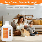 33.81 fl oz/1L Floor Cleaning Solution Compatible with Dreame Wet & Dry Vacuum, No residue & Pet-friendly, Household Floor Cleaners Suitable for Robot Vacuum Cleaners and Floor Mops, Sweet Orange
