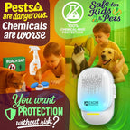 T-26, Ultrasonic Pest Repeller Wall Plug-in Most Effective Than Repellents - Get Rid of - Rodents, Squirrels, Mice, Rats, Bats, Roaches, Ants, Spiders, Bed Bugs, Мosquito, Insects, Fleas (2 Pack)