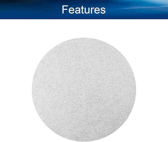 Auniwaig 2Pcs 7 Inch 1000-Grit Drill Power Brush Tile Scrubber Scouring Pads Disc Hook and Loop Cleaning for Bathroom & Kitchen Cleaning Gray