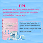 48-Pack Washing Machine Cleaner Tablets for the Front Load and Top Load Compatible Descaler Pods for Laundry Tub, Drum and Gasket Septic Safe, Fresh Scent