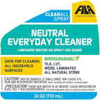 FILA Surface Care Solutions CLEANALL SPRAY Neutral All-Purpose Cleaner Spray, 24 OZ