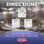 Weiman Jewelry Polish Cleaner and Tarnish Remover Wipes - 20 Count with Polishing Cloth - Use on Silver Jewelry Antique Silver Gold Brass Copper and Aluminum