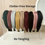 Headband Holder,Hairband Display Stand, Clear Jewelry Organizer for Girl Women Gifts, The Perfect Headband Display Organizer
