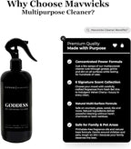 Fragrances All Purpose Cleaner Spray (Goddess) 16 Oz – Multipurpose Surface Cleaning Spray for Kitchen, Bathroom, Floors and Counters, Home and Office, Natural and Non-Toxic