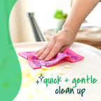 Scotch-Brite Sponge Cloths, Reusable, Absorbent, and Decorative Cleaning Towel, Dishwasher-Safe Wipes Ideal for Nonstick Cookware, Tile, Countertops, Mirrors, and Faucets, 2 Dish Towels