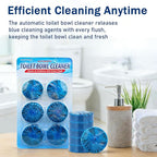 Automatic Toilet Bowl Cleaner Tablets - Long-Lasting Bathroom Tank Cleaner for Effortless Cleaning, Stain Prevention & Freshness Up to 15 Days Per Tablet