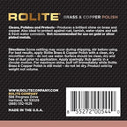Rolite Brass Copper Polish 1 Lb Instant Tarnish Remover for Antiques Cookware Jewelry Marine Automotive Metal Brightener