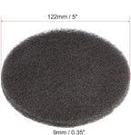 uxcell 5 Inch 1500 Grit Drill Power Brush Tile Scrubber Scouring Pads Cleaning Tool 5pcs