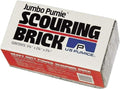 US Pumice JPS-12 Jumbo Pumie Scouring Brick, For Large Surface Cleaning, Removes Lime, Scale, Rust, Calcium - Pool Pumice Stone Tile Cleaner, Barbecue Cleaning Stone, Hand Safe, Pack of 12
