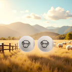 2 Pcs Wool Dryer Balls, Reusable Laundry Balls Softener Washing Fleece Dry Kit Anti-Static Reduce Wrinkles and Save Time Drying Ball,Laundry House Supplies (with Pattern)