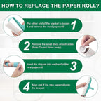 KeFanta 3Pcs Large Lint Roller Refills (270 Sheets) 11.8" Wide