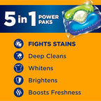 ARM & HAMMER Plus OxiClean Stain Fighters: 5-in-1 Laundry Detergent Power Paks, Fresh Scent, 72 Count