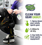 Vapor Fresh Sports Cleaner and Deodorizer - For Boxing Gloves, Sports Pads, Helmets, Gym Bags, Gym Equipment and More - Naturally Powered By Plants, 16 Fl Oz (12-Pack)