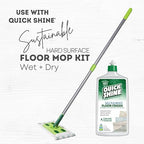 Quick Shine Floor Finish, 27 fl oz (Pack of 4)