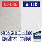 Black Diamond Stoneworks Ultimate Grout Cleaner with Brush + Marble & Tile Cleaner (2-Pack) – Safe for Natural Stone, Acid Free Deep Cleans Grout, Restores Shine to Marble, Granite, Travertine & Tile