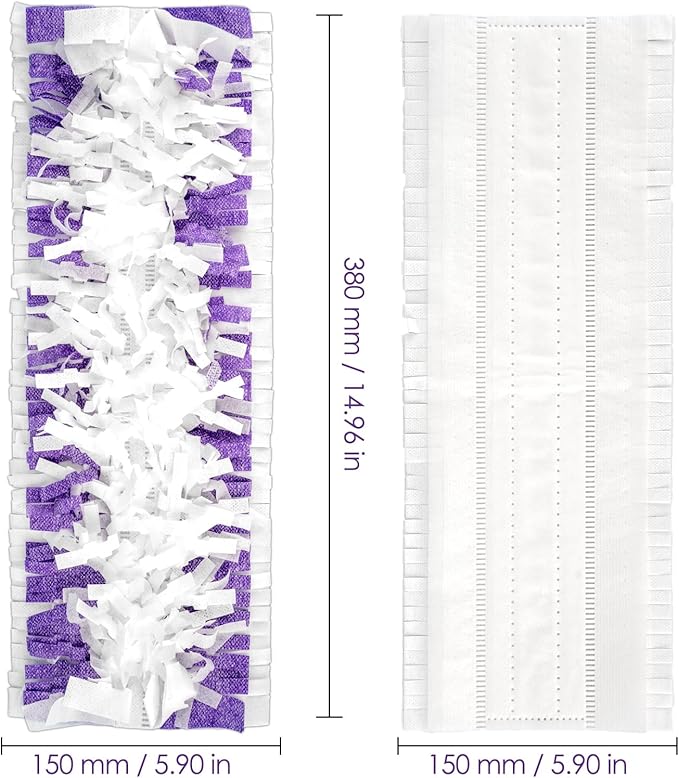 (25 Pack) Replacement Power Mop Pads for Swiffer PowerMop, Disposable PowerMop Mopping Pad Refills Compatible with Swiffer PowerMop, Multi-Surface Mop Pad Refills for Floor Cleaning