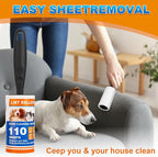 Lint Roller, 660 Sheets with 3 Handles, Pet Hair Remover for Laundry and Clothes, Extra Sticky Lint Rollers for Pet Hair, Dog & Cat Hair Removal Tool, Reusable Lint Brush for Furniture, Car, Wardrobe