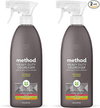 Method Heavy Duty Degreaser, Lemongrass Scent, Oven Cleaner & Stove Top Cleaner, 28 Oz Spray Bottle,(Packaging may vary) (Pack of 2)
