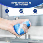 9 Pack Zero Scratch Scrub Sponges, Non-Scratch Dish Scrubbers for Nonstick Pans, Multi-Surface Safe Cleaning Sponges for Kitchen & Bathroom