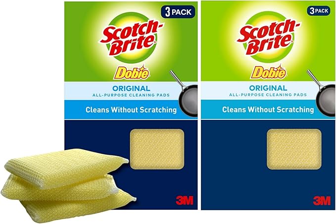 Scotch-Brite Dobie All Purpose Cleaning Pads, Count 6