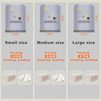 15-Pack Vacuum Bags for Travel with Wireless Rechargeable Pump, Carry-on Size Compression Packing Bags for Luggage & Suitcase, Space Saver for Clothes & Clothing, 15 Combo Travel Size, Fast 3S Vacuum